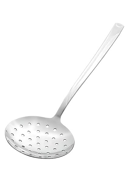 Çelik Servis Kevgiri – Mutfak ve Restoranlar Için Şık, Dayanıklı ve Çok Amaçlı Delikli Servis Kevgiri, 30 cm fiyatları