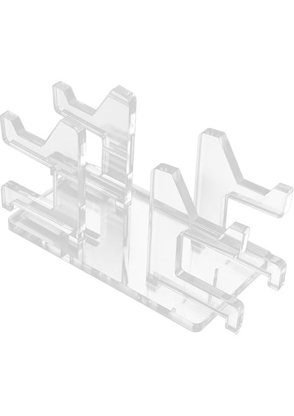 Sabit Oyun Ünitesi Braketi Akrilik Stand 4 Adet Kulaklık Standı Tekrar Kullanılabilir Oyun Tutacağı Tutucu