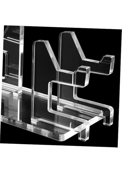 Sabit Oyun Ünitesi Braketi Akrilik Stand 4 Adet Kulaklık Standı Tekrar Kullanılabilir Oyun Tutacağı Tutucu indirimleri