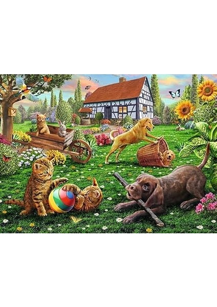 - 200 Parça Puzzle Bahçede (128280) fiyatları