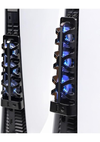 Ps5 Soğutucu LED Işıklı Sessiz Fan Soğutucu Usb3.0 Radyatör Isı Emici Ps5 TP5-1523E