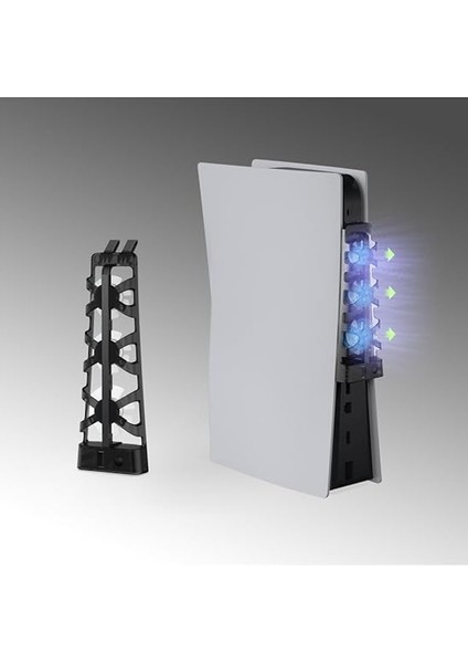 Ps5 Soğutucu LED Işıklı Sessiz Fan Soğutucu Usb3.0 Radyatör Isı Emici Ps5 TP5-1523E fiyatları