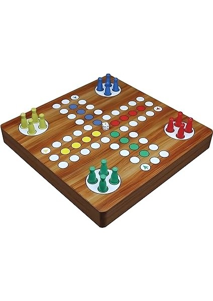 Oyun Seti Tavla-Satranç-Dama-Kızma Birader-Dokuz Taş - 5'in 1 Game Set indirimleri