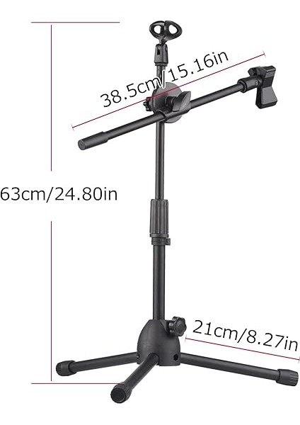 Çift Amaçlı Mikrofon Tripod Standı 2 Mikro Klipsli Ayarlanabilir Mikrofon Standı Boom Arm Mikrofonlar Konuşma Toplantısı Için Masa Zemin Braketi Canlı Yayın Şarkı Söyleme Ses Kaydı modelleri