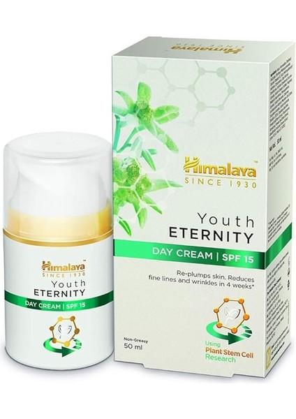 Since 1930 Youth Eternity Yaşlanma Karşıtı Gündüz Kremi 50 Ml, Nemlendirici, Dolgunlaştıcı, Spf 15, Yağsız modelleri