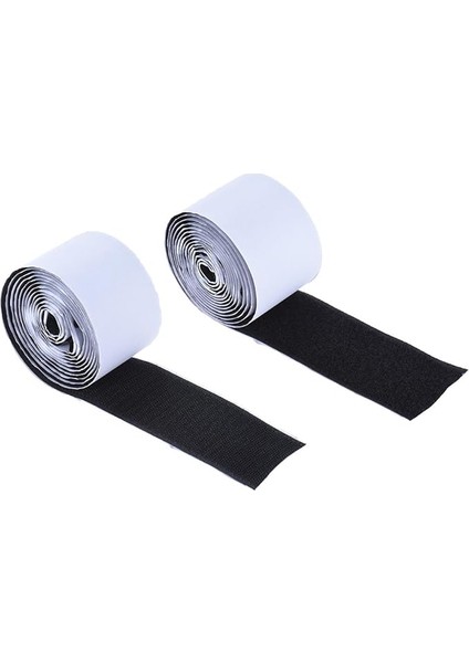 Sihirli Bant Pedalboard Pedal Montaj Bandı Bağlantı Elemanı Uzunluğu 2m Genişlik Gitar Pedal Panosu Için 5cm, 2'li Paket (1 Kanca + 1 Döngü)