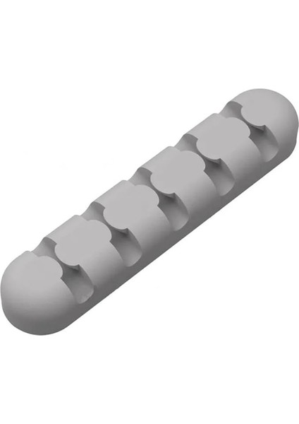 Yapışkanlı Kablo Düzenleyici Organizer Gri