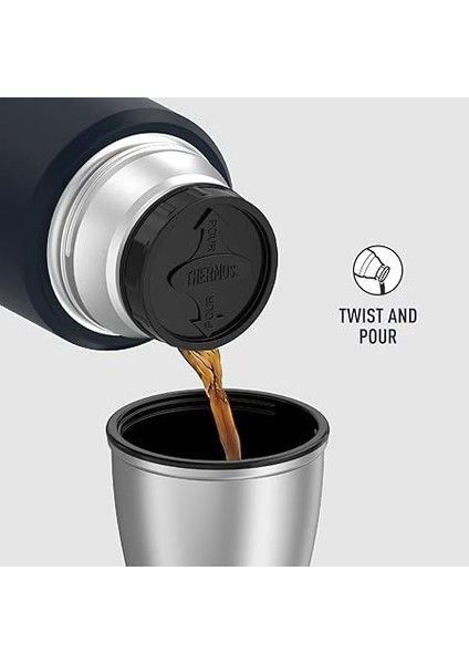 Paslanmaz King SK2020 Vakum Yalıtımlı Içecek Şişesi, 75 Oz, Mat Mavi fırsatları