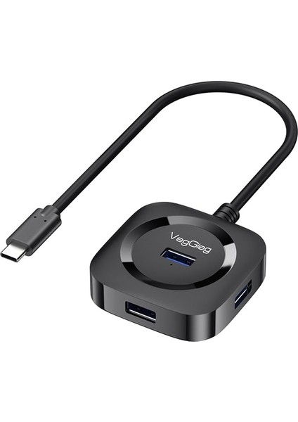 4 Portlu Type-C To USB 3.0 Çoklayıcı Hub