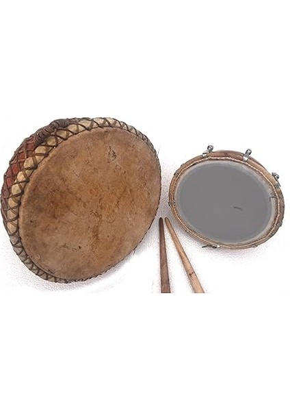Set El Davul Geleneksel Rajasthani Halk Vurmalı Çalgı modelleri
