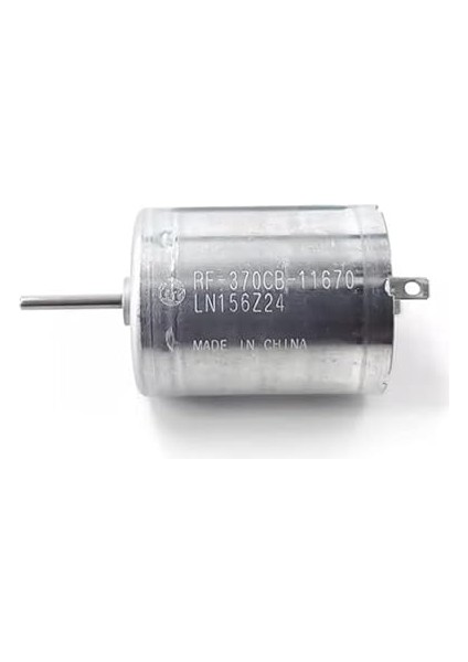Dc Motor Dc 24V 6000RPM RF370 Oyuncak Rc Araba Su Motoru Klima Uçak Bot RF-370CB-11670 Metal Fırçalı Elektrik Motoru