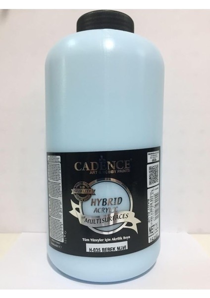 Hybrıd Hibrit Acrylic Multısurfaces H-035 Bebek Mavi 2000ML (2 Lt - 3 Kg) Bebek Mavisi Tek Ebat Unisex