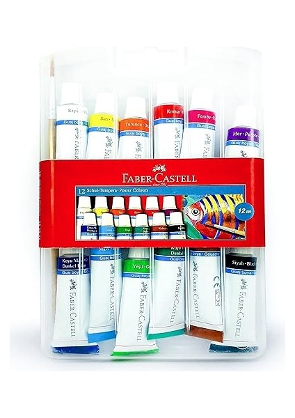 Tüp Guaj Boya, 12 Renk fiyatları