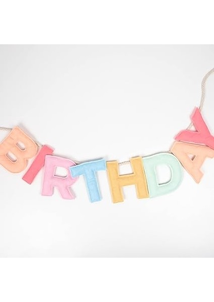 Meri Fely Happy Birthday Garland Keçe Happy Birthday Asılan Süs fiyatları