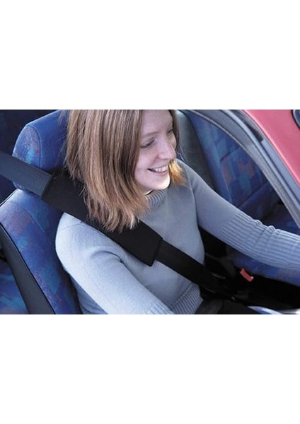 Araba Emniyet Kemeri Ped Kılıfı Kiti, 2'li Paket Yumuşak Araba Güvenlik Emniyet Kemeri Kayışı Omuz Pedi Yetişkinler ve Çocuklar Için (Siyah) indirimleri