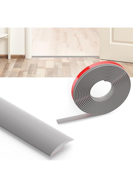 3m Laminat Parke Eşik Geçiş Şeridi, Pvc Zemin Bölücü Şeridi Geçiş Şeridi, Kendinden Yapışkanlı Eşik Şeridi, Zemin Boşluklarını Birleştirmek Için Kapı Şeridi Eşik Çubukları, Halı, Fayans,