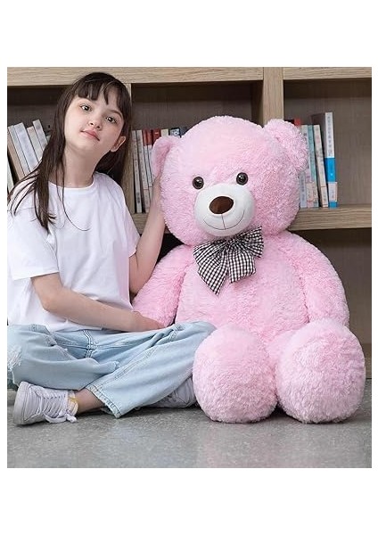 Sevimli Peluş Şaşkın Ayı 80 cm - Sevgiliye Özel Hediye Pembe fiyatları