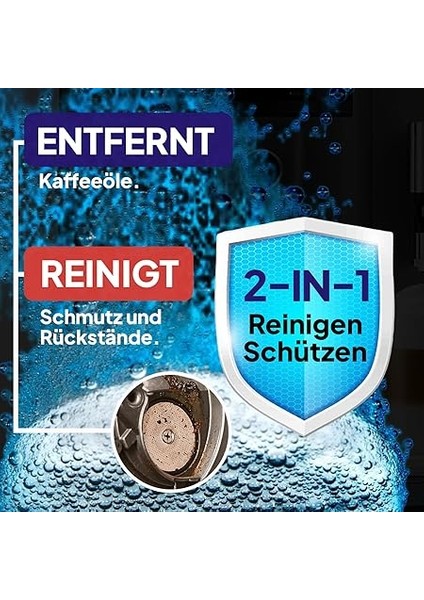 Otomatik Kahve Makineleri ve Kahve Makineleri Için Temizleme Tabletleri 120 x 2 G - Temizleme Tabletleri Test Edilmiştir ve Jura, Siemens, Eq Serisi, Melitta, Nivona, Krups, Bosch, Miele Vb. ile indirimleri