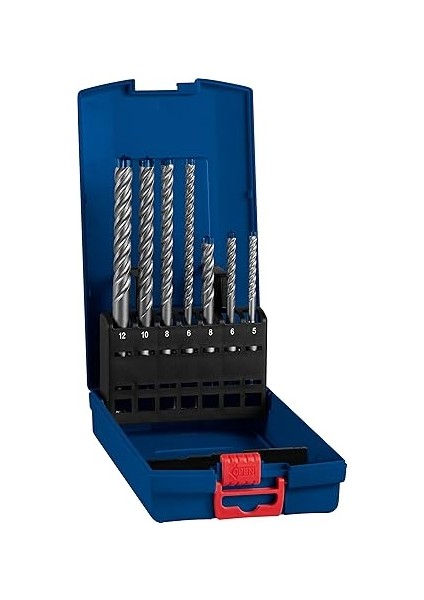 Professional 7 Parça Expert Sds Plus-7x Kırıcı Delici Delme Uçları (Yumuşak Taş, Sert Taş, Beton, Donatılı Beton, Beton Bina Bloku, Ø 5-12 Mm, Aksesuar Kırıcı Delici) fiyatları