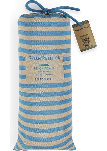 Petition Maris Havlu - Taşıma Çantalı, Doğa DOSTU,%100 Geri Dönüştürülümüş, Deniz, Havuz, Pilates, Yoga, Gym, Çok Amaçlı Havlu, Kimyasal Içermeyen, Boyasız, Canlı Renkler (Laguna) fırsatları