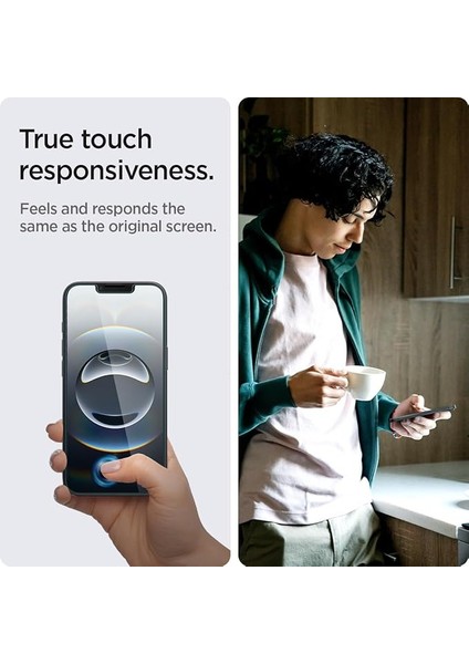 iPhone 14 / 13 / 16E / 13 Pro Cam Ekran Koruyucu Kolay Kurulum Glas.tr Ez Fit Slim Hd (2 Adet) - AGL03385 fırsatları