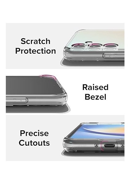 Trend Samsung Galaxy A24 Şeffaf Kamera Korumalı Ultra Slim Tpu Şeffaf Kılıf. fırsatları