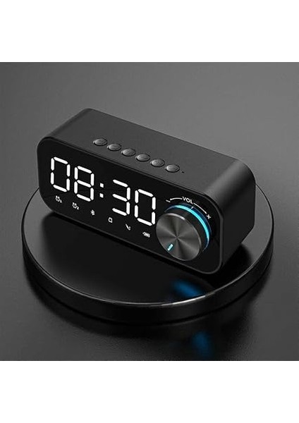 Bluetooth Şarjlı Alarmlı Usb/sd Aynalı Masa Saati indirimleri