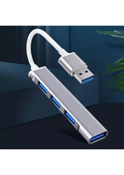 Plus Px-Typ5 Ultra Slim Gri USB Hub, 4 Port USB 3.0 Çoklayıcı, USB Çoklayıcı fiyatları