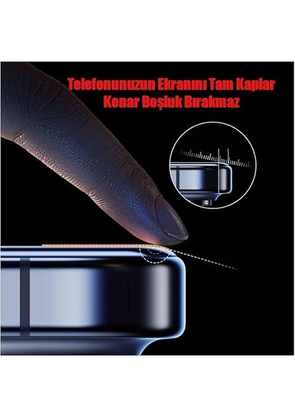 iPhone 16/16 Pro /16 Plus / 16 Pro Max Hayalet Aparatlı Ekran Koruyucu Otomatik Kurulumlu Toz Engelleyici Baloncuk Bırakmaz Hayalet Ekran Koruyucu Camdır (Iphone 16 Pro Max Hayalet Ekran) fırsatları