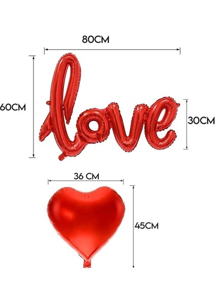 Dolabı Parti Oyun Seti, Kalp Mum, Love ve Kalp Balon, Gül Yaprağı, Tealight Mum Süsleme, Çocuk, Aşk Tema, 100CM, 45CM indirimleri