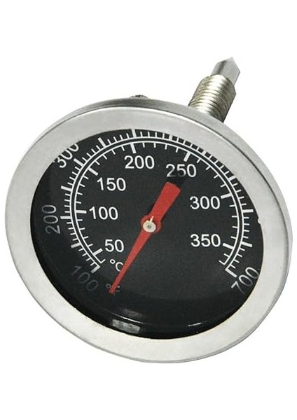 Barbekü Kömür Tütsü Gazlı Izgara Char-Grillers Kadran 2 Inç (52 Mm) Termometre Sıcaklık Göstergesi