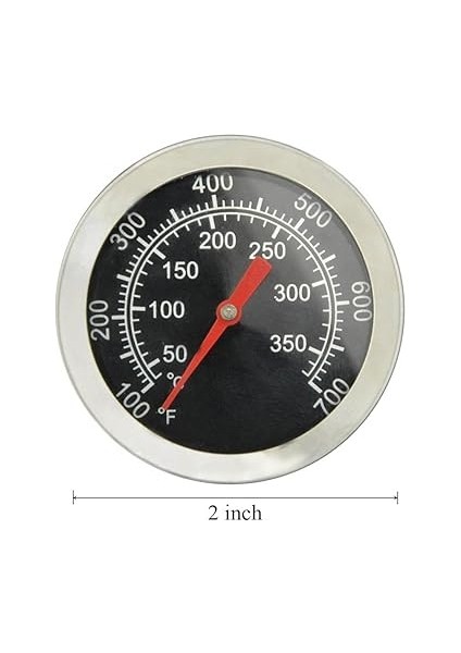 Barbekü Kömür Tütsü Gazlı Izgara Char-Grillers Kadran 2 Inç (52 Mm) Termometre Sıcaklık Göstergesi fiyatları