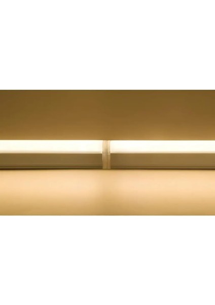 Geldi Mutfak Tezgah Altı Aydınlatma Slim LED Bant Armatür 220 Volt Elektrik ile Çalışır Mutfak Dolap Altı LED Tezgah Işığı (Gün Işığı, 15 Watt - 87,5 Cm) indirimleri