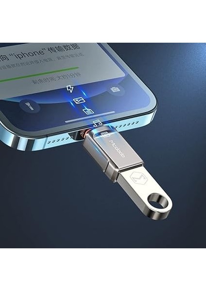 Usb-A 3.0 To Lightning Otg Convertor, Gri fiyatları