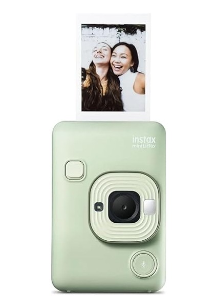 Instax Mini Liplay Hybrid Matcha Green Fotoğraf Makinesi 20'li Film Liplay Uyumlu Çantalı Set modelleri