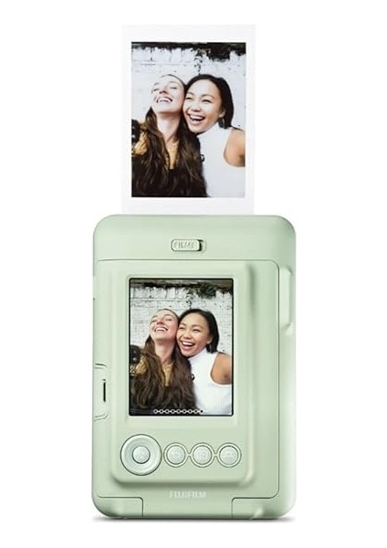 Instax Mini Liplay Hybrid Matcha Green Fotoğraf Makinesi 20'li Film Liplay Uyumlu Çantalı Set fırsatları