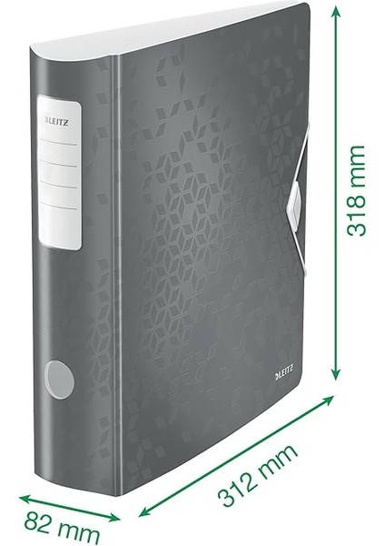 Wow Telli Dosya, Metalik Kırmızı, A4 Klasör, Kavisli Sırt, 82 mm Genişlik, Elastik Sabitleme, Hafif Poli Köpük Malzeme, 11060026 fırsatları