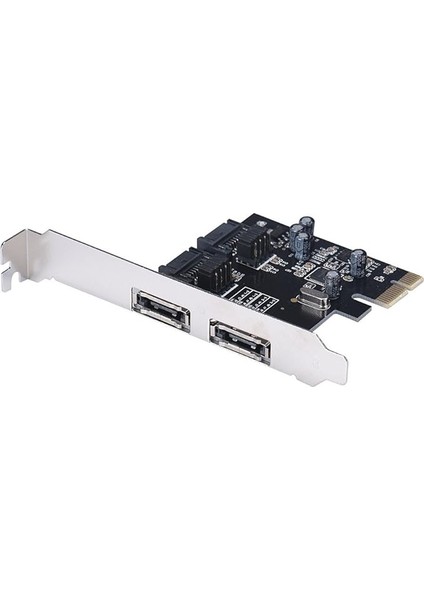4837 Pcı Express Pcı-E 2x Sata 2x E-Sata HDD Giriş Çoklayıcı