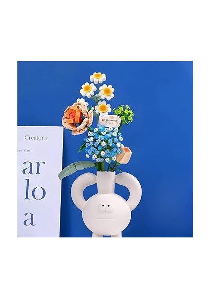 Mini Bloklar Çiçek Buketi Yapı Seti, Yapay Çiçek Yapı Taşları, Ev Dekorasyonu, 680 Adet, 8 – 12 Yaş Arası Kızlar Için Yaratıcı Botanik Koleksiyonu (Papatya / Ortanca / Gül / Gül Goncası) fiyatları