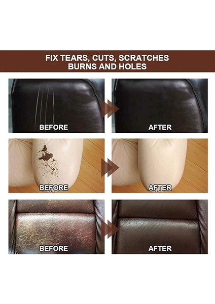Deri Onarım Kremi, 20 ml Poliüretan Deri Çizik Tamir Maddesi, Deri Koltuk Deri Ceket Araba Koltuğu Koltuk Montları Için fırsatları