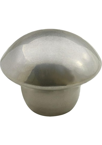 Mantar Düğme Kulp Çekmece Dolap Kapak Kulpu Kulbu Krom Metal Kulp