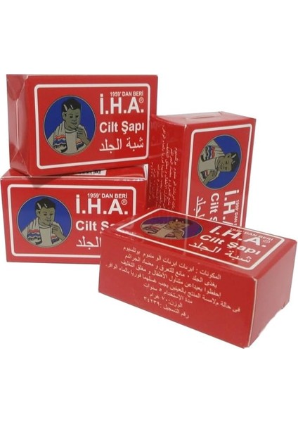 Cilt Şapı, 70 Gr, 4 Adet, Ter Kokusunu Önlemeye Yardımcı Olur, Tıraş Sonrası Tahrişi Azaltır, Cilde Pürüzsüzlük Kazandırır