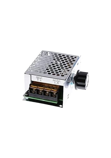 220V 4000W Dimmer Scr Ac Motor Hız Devir Kontrol Elektrikli Fırın Rezistans Su Isıtıcı Lamba Işık Parlaklık Fan Voltaj Regülatörü fiyatları