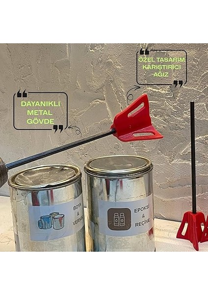 Matkap Karıştırıcı Uç – Epoxy Reçine Karıştırma Ucu, Boya, Taş Tozu ve Alçı Için Mikser Ucu - Küçük Epoksi Için Yeniden Kullanılabilir Boya Karıştırma Ucu - Şarzlı Matkap Mixer Ucu. 1-2 Litre fiyatları