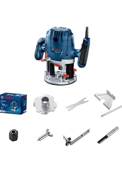 Professional Gof 130 Freze Makinesi (1.300 W, Uç Girişi: 6-8 Mm, 11.000-28.000 Dev/dak) fiyatları