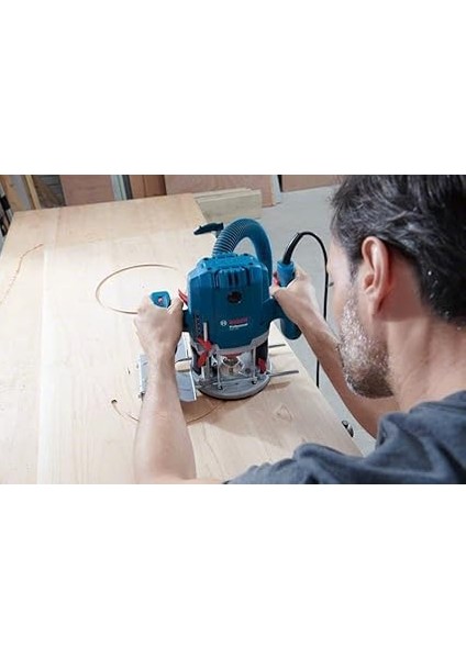 Professional Gof 130 Freze Makinesi (1.300 W, Uç Girişi: 6-8 Mm, 11.000-28.000 Dev/dak) indirimleri