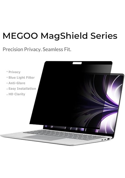 Gizlilik Ekranı Macbook Pro 13 Inç (2016-2022, M1, M2) / Macbook Air 13 In (2018-2021, M1) Için, Mavi Işık Filtresi, Mat Bitiş, Anti-Parlama Göz Koruması – Premium Iş Koruması fiyatları