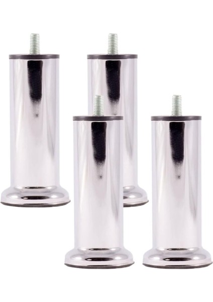 cm Baza Ayağı Koltuk Ayağı Kanepe Ayağı Civatalı 3/8" (Kalın Diş) (4 Adet) Renkli