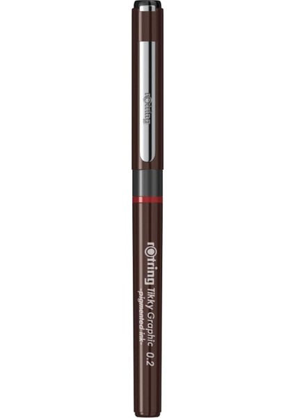 Tikky Graphic Keçe Uçlu Teknik Çizim Kalemi, 0,2 Mm, Siyah Mürekkep modelleri
