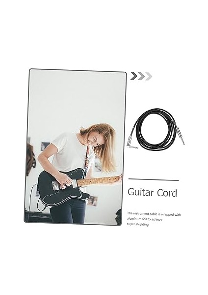 Elektro Gitar Kablosu Yeni Başlayanlar Için Gitar Kordonları Gitar Enstrüman Kabloları Enstrüman Kablosu Yüksek Kaliteli Gitar Kablosu 6.35MM Gitar Kablosu Gitar Kablosu Pvc modelleri